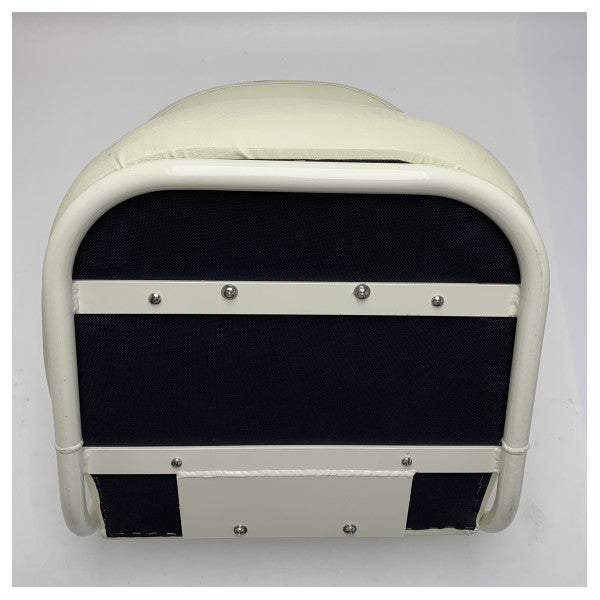 Baja 112 weiß beschichteter Geschwindigkeitsboot-Pilotensitz mit Podest - 1042056-WOL