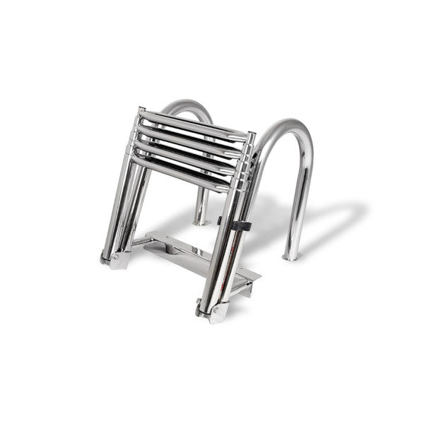 Нержавіюча сталі складна морська драбина для посадки на 3 сходинки - 875000