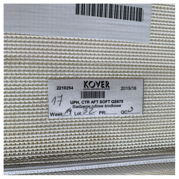 Quicksilver 675 Cockpit Aft Central Cushion Fidda