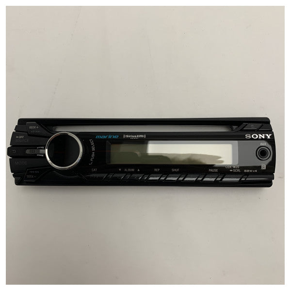 Sony CDX-M20 Radju Marittimu FM/AM CD Player b' SiriusXM & AUX għall-Bojtijiet