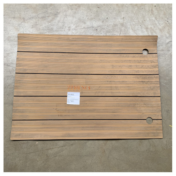 Quicksilver 805 Sun Deck center hatch teak cover kit - 2288363