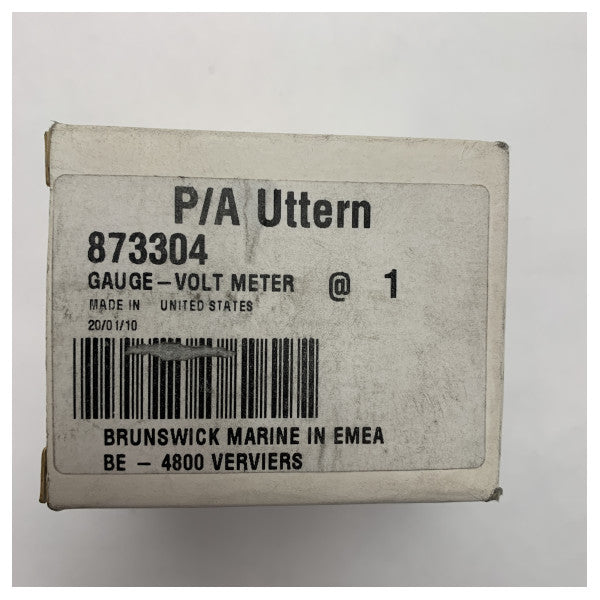 VDO 8'den 18V'a kadar voltaj göstergesi beyaz - 59656F