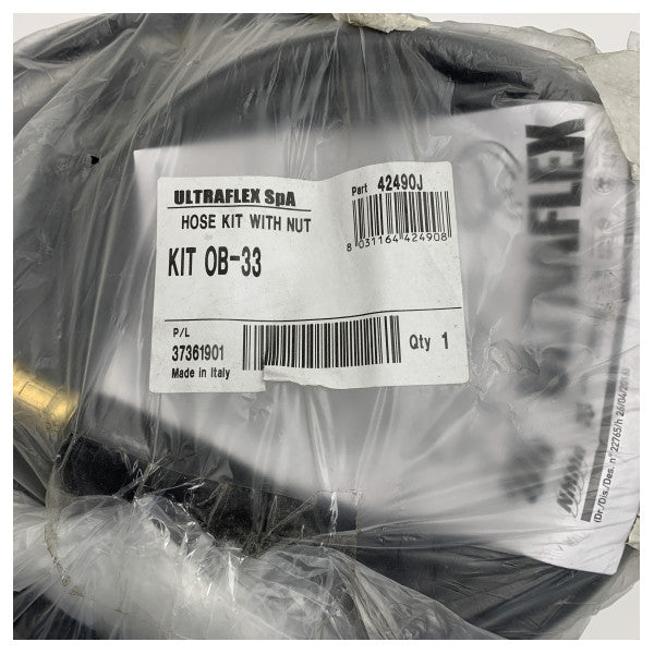 Ultraflex OB-33 Steering Hose Hydraulic Kit - 42490J