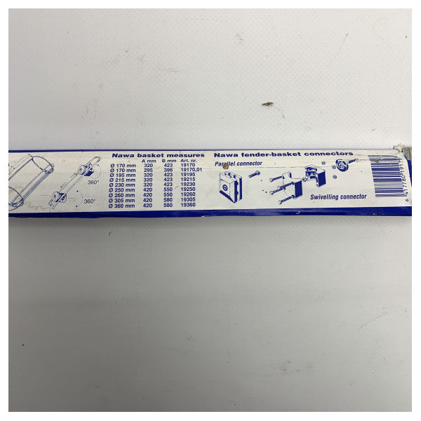 Καλάθι από ανοξείδωτο χάλυβα Nawa 170 mm - 19170