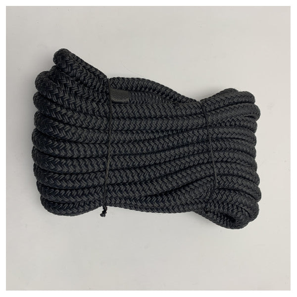 Corda de Atracação Osculati Preta com Saco 14 mm x 9 m - 06.444.94