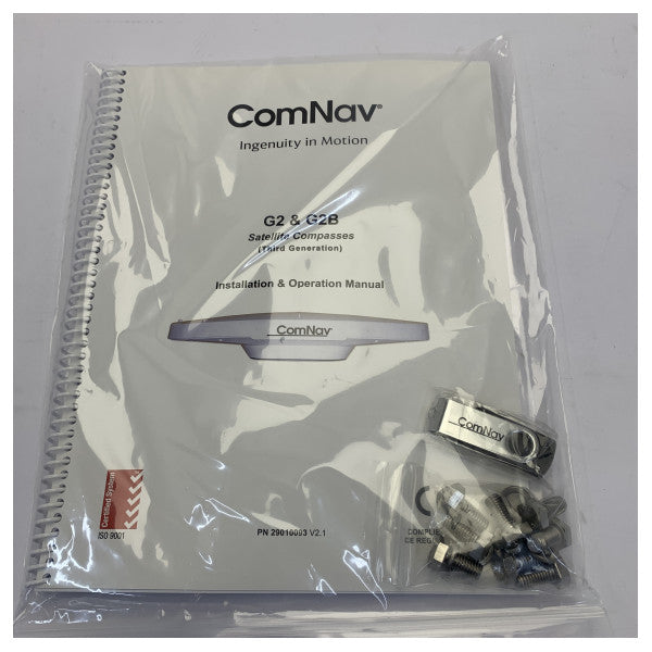 Comnav 11220012 G2 GNSS-satellitkompas NMEA0183 med kabel