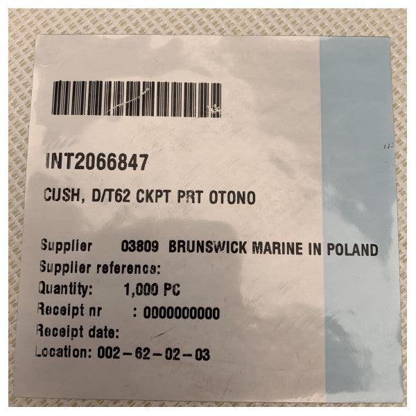 Уттерн D та T55 Задній кокпітний подушок зліва Отоно - 2066847