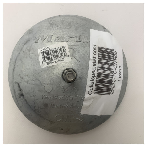 Martyr kit de ânodo de zinco para leme redondo - CMR05