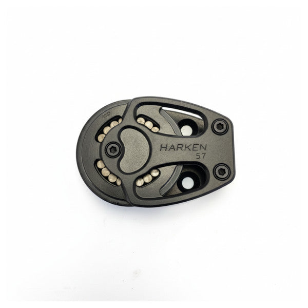 Harken 57 mm High Load (HL) Bloco de pé - Acessório náutico de baixa fricção para iates - 1963NP