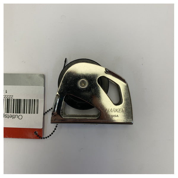 Harken 44mm Bloco de adriça em aço inoxidável - Ferragens para iate - 1986