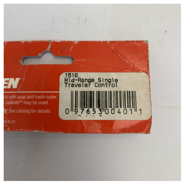 Harken Mid-Range Single Traveller Control - Yacht-Hardware 1516