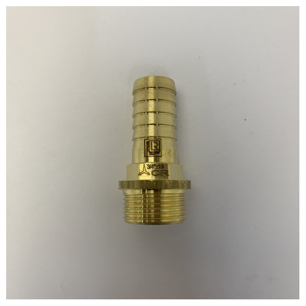 KONIK 3/4inch x 19mm CR messing slangehalskobling - maritim yachtutstyr 7156E