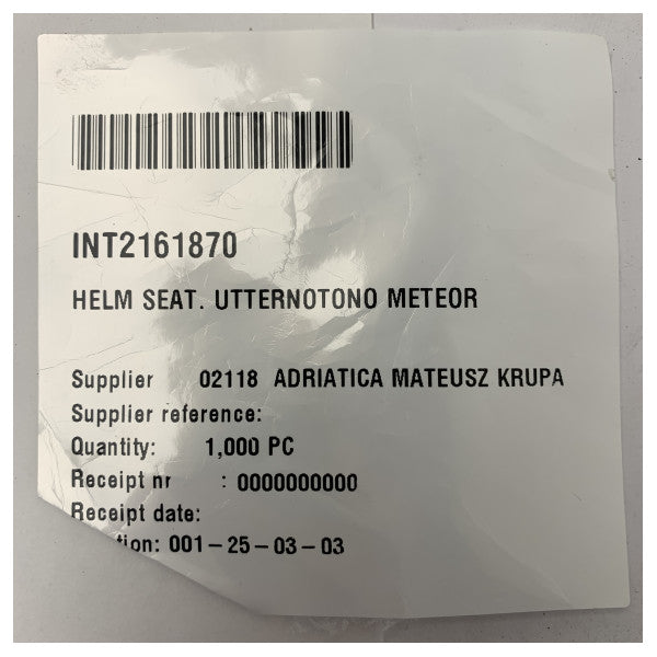 Uttern składany fotel pilota z podnoszonym oparciem beżowy - 2161870