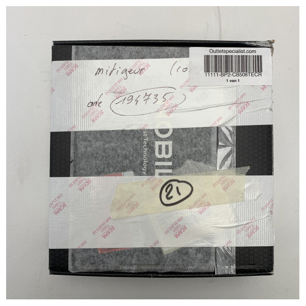 NOBILI CUBE CHROME MUR MONT THERMOSTATIQUE BOUCHE - CB508Tec