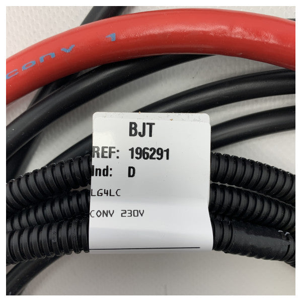 Wasserdichter 230V-Anschlusskasten mit langlebigen Kabeln für raue Meeresumgebungen