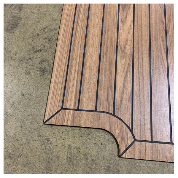 Uttern S62 Steuerbord Heck Laminierte Teak Cockpitboden-Kit - 2083961