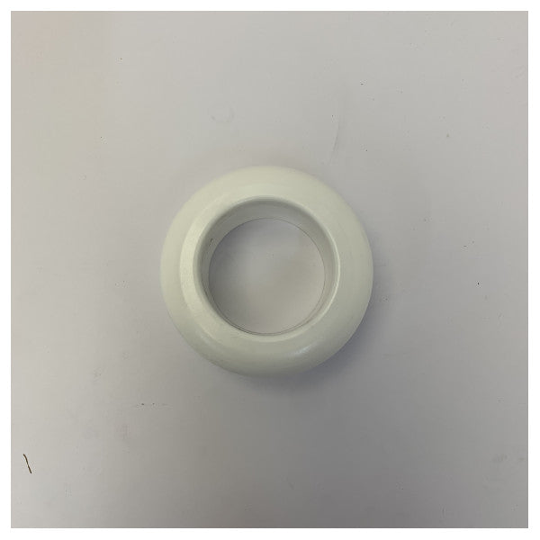 Marine Toilet Pipe Escutcheon Flange 48mm White - Yacht Plumbing Rosette FI48