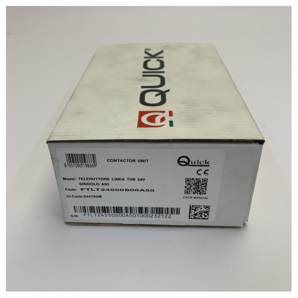 Relay tal-Kuntattur tas-Solenojd għal Bow Thruster Quick 24V - FTLT24550S00A50