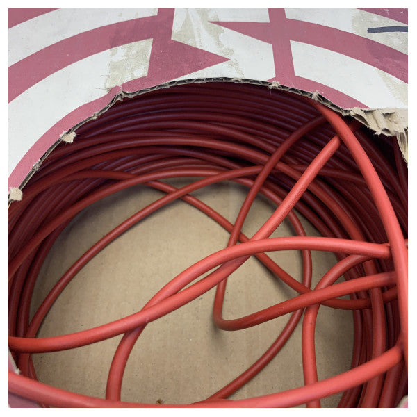 H07V-K 4mm2 Einadriges Elektrokabel - Rot 100m