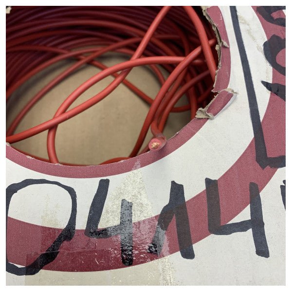H07V-K 4mm2 Einadriges Elektrokabel - Rot 100m
