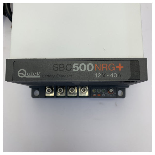 Quick SBC 500 NRG+ Marine Battery Charger 12V 40A - 3 Output 115V/230V