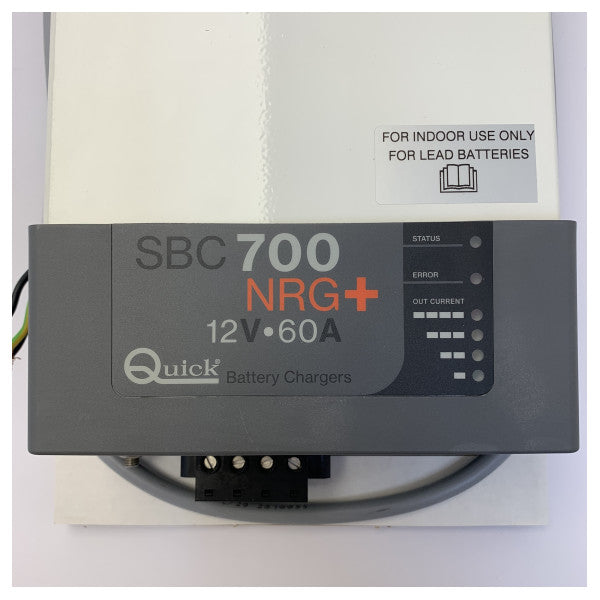 Chargeur de batterie marine Quick SBC 700 NRG+ - 12V 60A 3 sorties 115V/230V