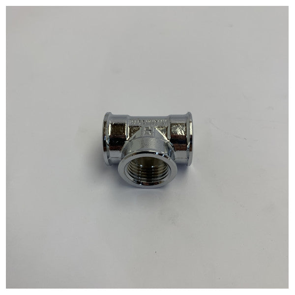 Marine T-Piece Plumbing Fitting 1/2inch Female Thread - 1539200