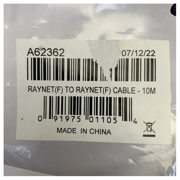 Kejbil Ethernet Raymarine RayNet għal RayNet 10m - A62362 Kejbil tan-Netwerk Marittimu
