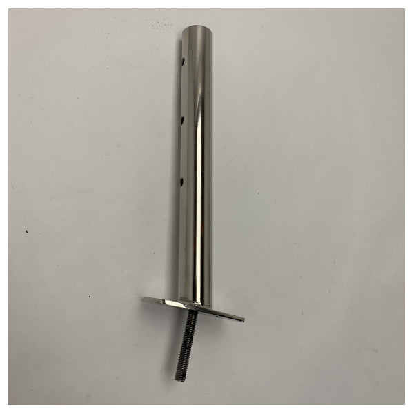 Marine-Grade Edelstahl 25mm Stuhlsupport mit 12-Grad Rückenlehne für Boote