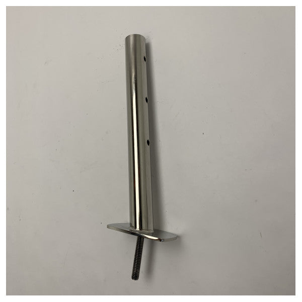 Marine-Grade Edelstahl 25mm Stuhlsupport mit 12-Grad Rückenlehne für Boote