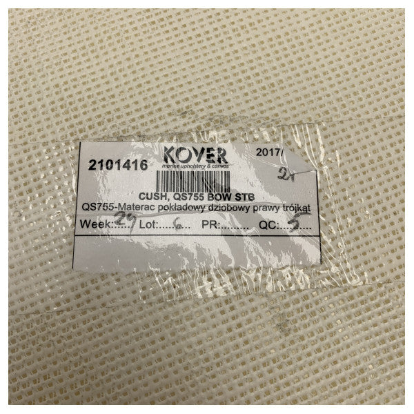 Quicksilver 755 Bowrider Ħwejjeġ tal-Qawsalla li jġorr il-Waterproof Ħwejjeġ tal-Qawsalla L-Ewwel Naħa - 2101416