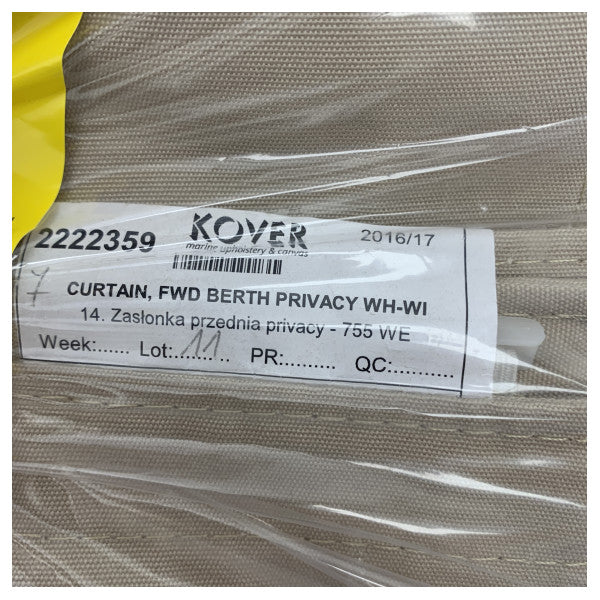 Quicksilver 755 Weekend Forward Cabin Privacy Curtain - 2222359