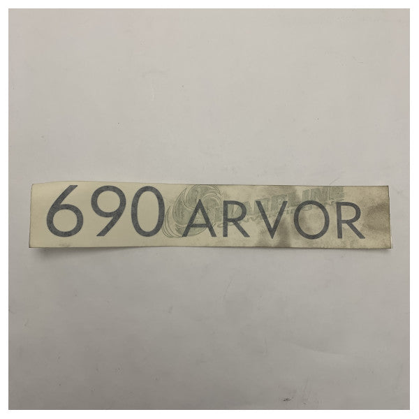 Quicksilver Arvor 690 Side Mount Original-Logo-Aufkleber - 155069-01