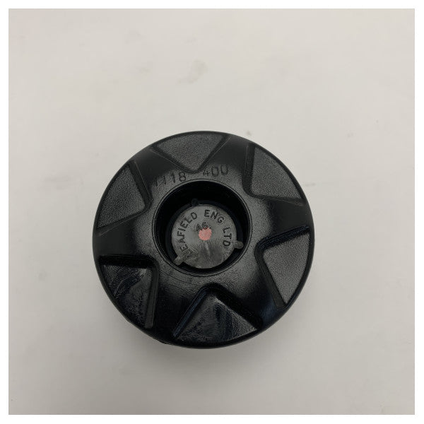 Leafield A6 Pressure Relief Valve - 4 Psi black