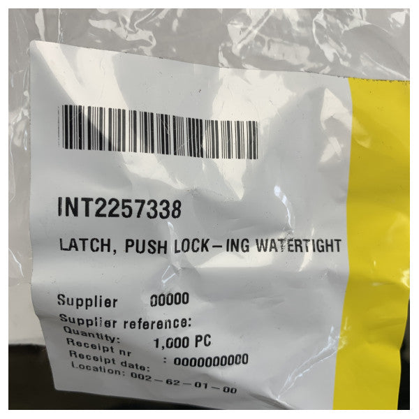 ロック付き Osculati フラッシュプル ハッチラッチ ステンレススチール - 38.152.08