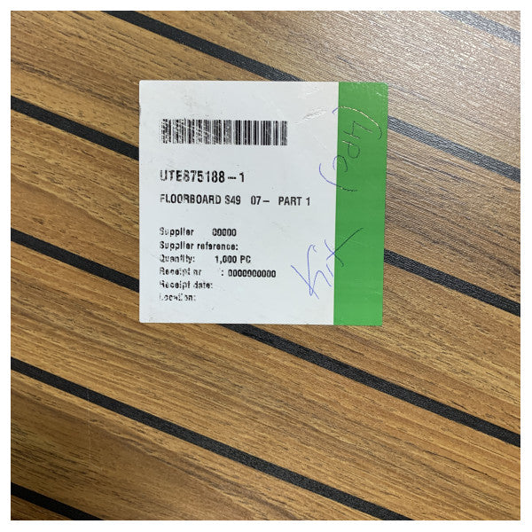 Uttern S49 Marin Teak Laminat Cockpitgolv - 875188