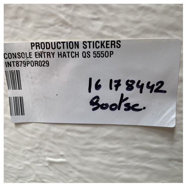 Quicksilver Activ 555 Pilothouse GRP Konsola Wejściowa Pokrywa Luk Biała - 879POR029