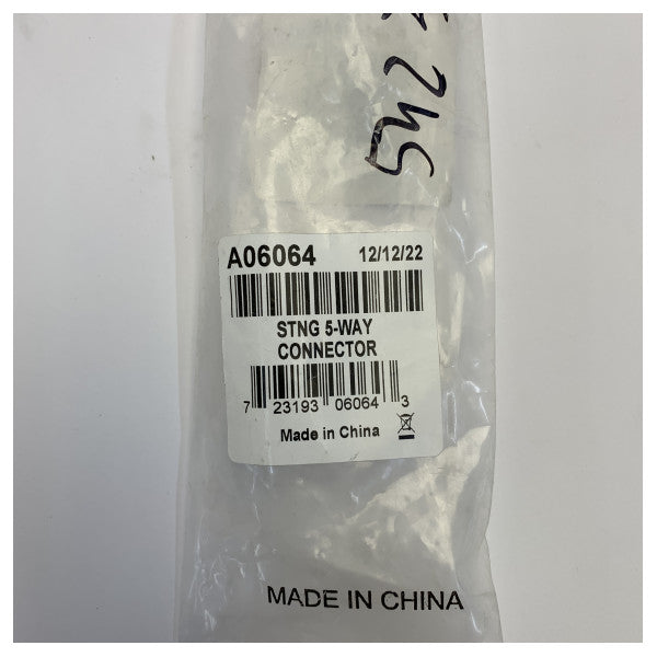 Raymarine SeaTalkNG 5-Wege-Stecker A06064 - 2x Backbone 3x Spur-Ports