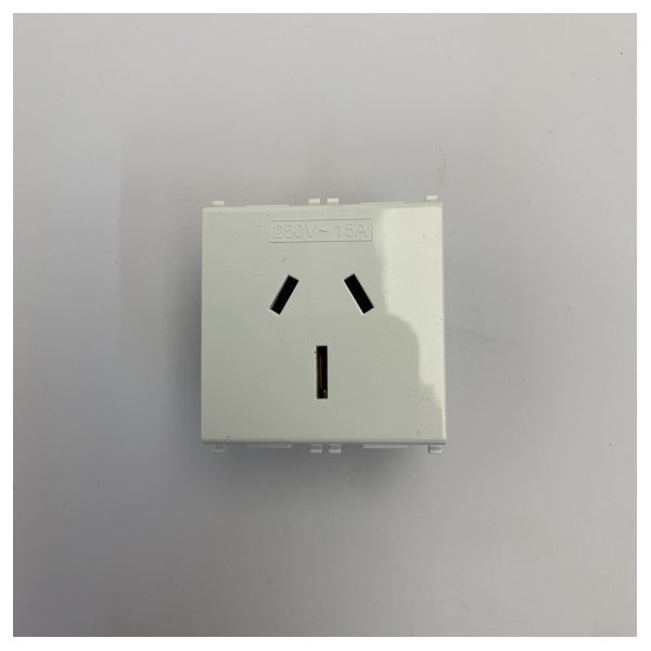 Vimar 14262 Plana Australian Standard Electrical Outlet 2P+E 10A 250V Flush Moun