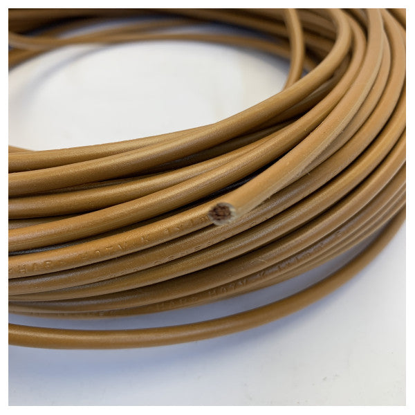 VODNIK H07V-K 4 MM2 BRAUN Flexibles Marinekabel 1m