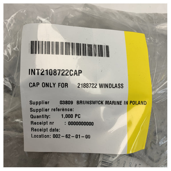 Cubierta de cabrestante rápida de latón cromo