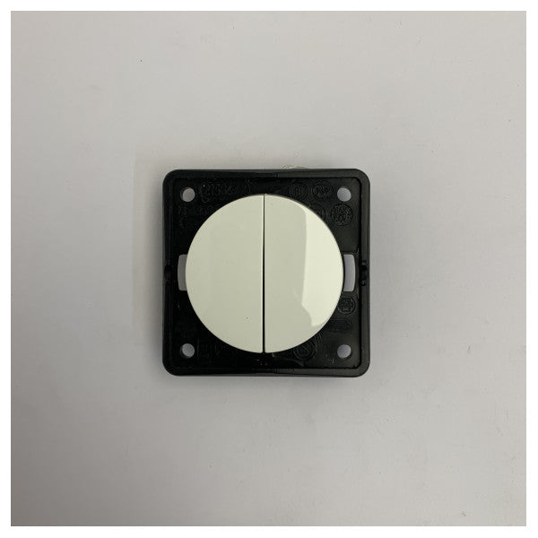 Berker Integro 936712509 Flush-Mount Electrical Switch - White