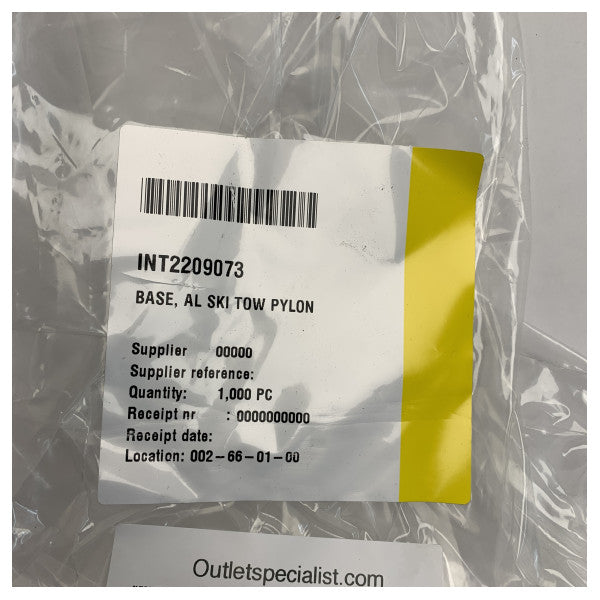 Quicksilver Uttern Edelstahl-Basisrahmen für Skistock - PYLN2209073BR