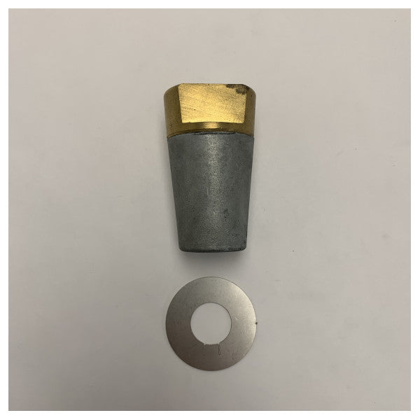 Vetus Zinkpropellerwelle Anodenkit mit Schraubenschloss 30 mm Welle - RA004