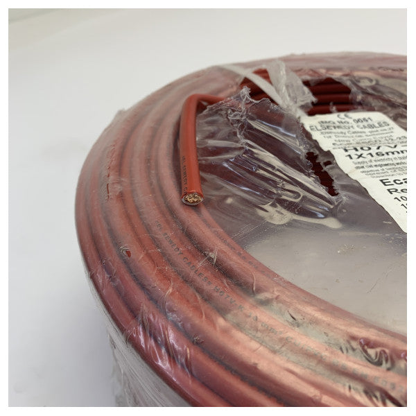 H07V-K Cavo flessibile rosso da 16 mm² - 1M