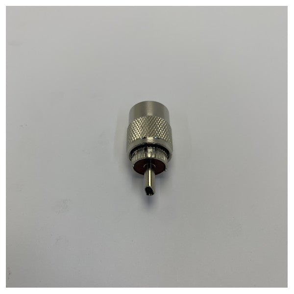 Talamex VHF-Stecker PL259/5 Male Plug A6-104 für Marinefunkantenne