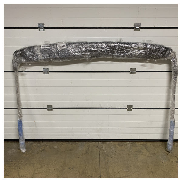 Original Quicksilver 595 Edelstahl-Bimini mit schwarzem Canvas - VK_QS595KO191