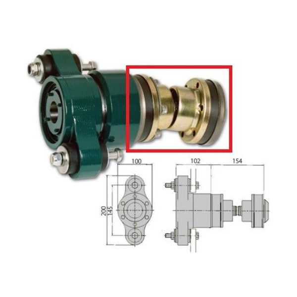 Aquadrive Homokinet-Flexible Link for Type 20100