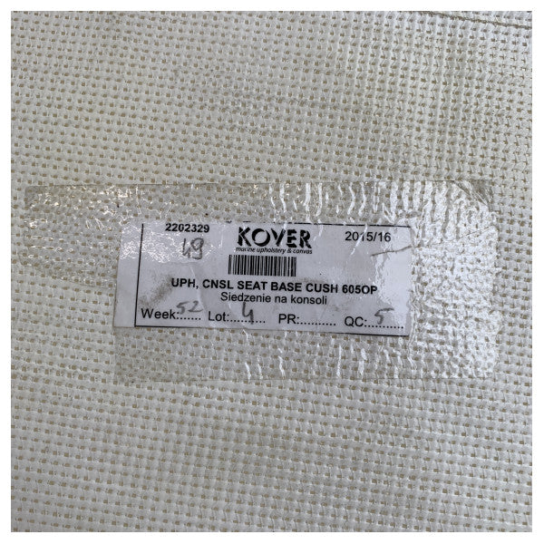 Quicksilver 605 Open Konsol Koltuk Tabanı Yastığı Gri - 2202329