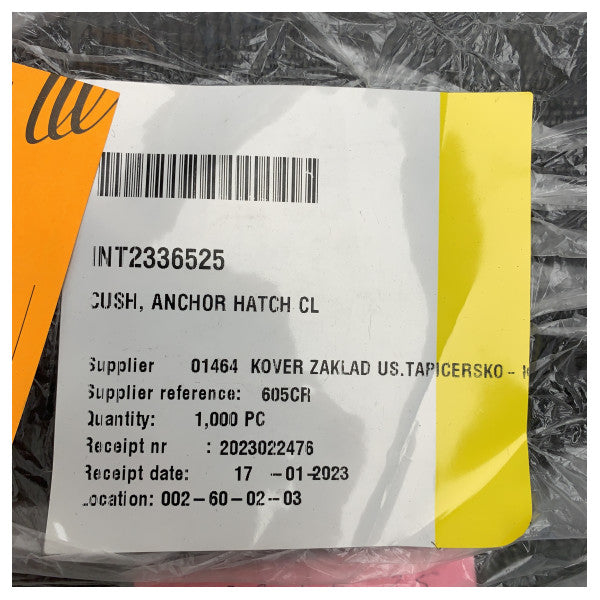 Quicksilver 605 Cruiser Anker Adgangsluge Pude Brun - 2336525